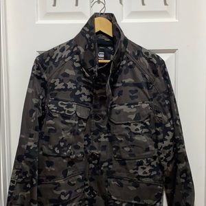 Men’s NWT G-Star Raw Camouflage Jacket Large